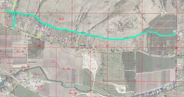 Future extension made possible by the Coldstream Ranch land acquirement
