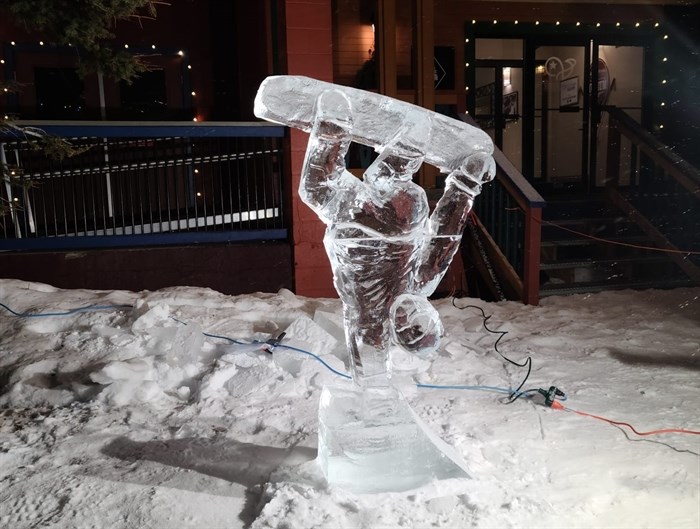 Winter Carnival Ice Sculpture