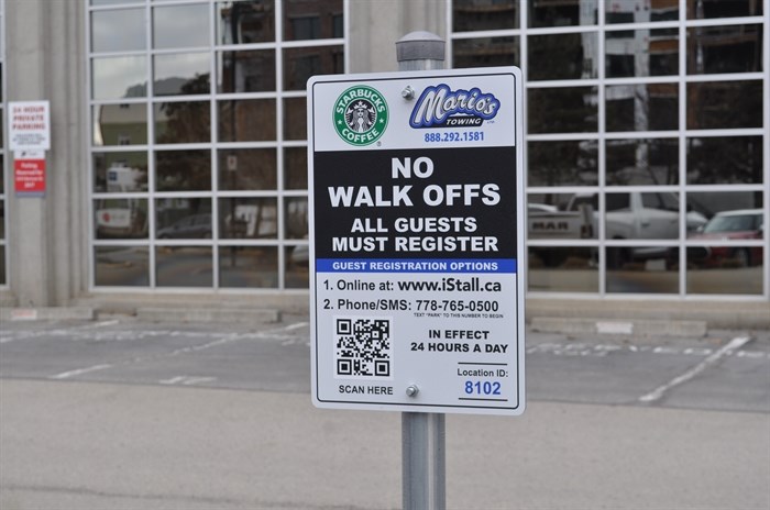 Starbucks customers must now register to park on site.