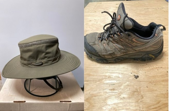 Robert Lee Baines was wearing a green tilly hat and brown Merrel hiking shoes when he was last seen.
