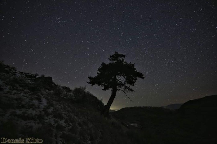 Kamloops photographer took this photo of a clear, starry sky at 2 a.m. 