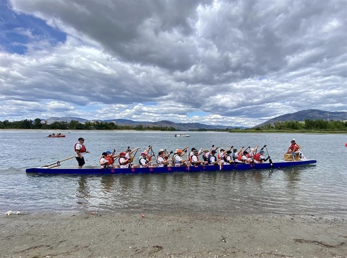 The Kamloops Interior Dragons are a club of dragon boat racers ages 55 and up. 