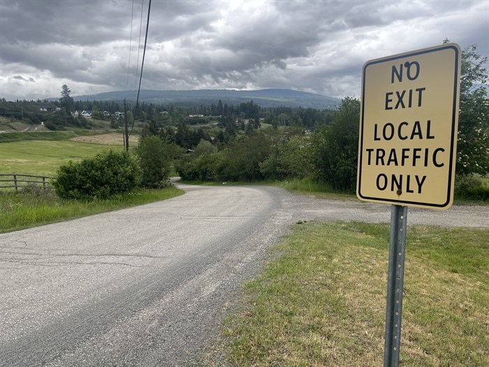 Bates Road is no longer a dead end street