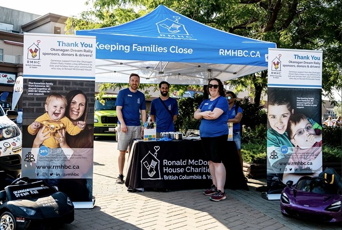 Okanagan Dream Rally Ronald McDonald House 