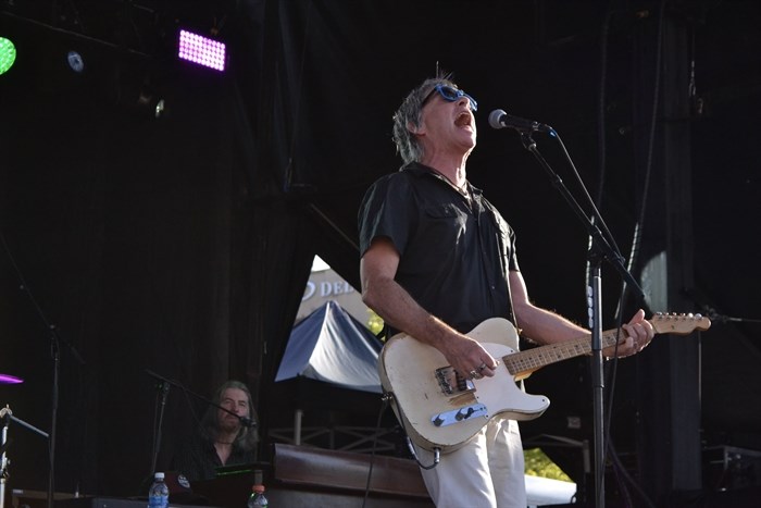 Neil Osborne from 54-40 singing at Rock the Lake on July 14, 2024. 