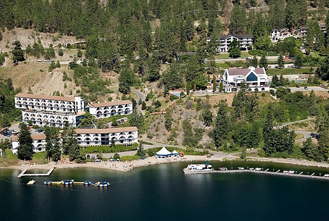Lake Okanagan Resort in its glory days more than a decade ago.