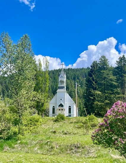 This pretty little church is found in Greenwood. 