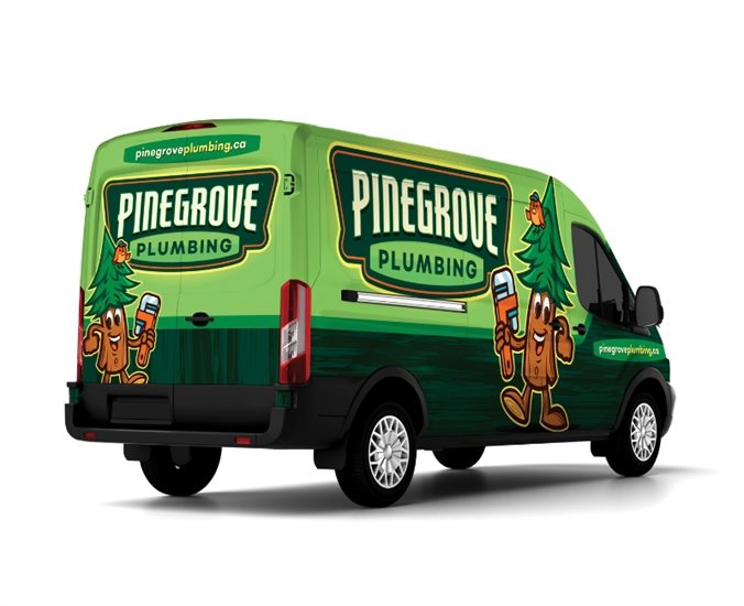 Pinegrove Plumbing transit van