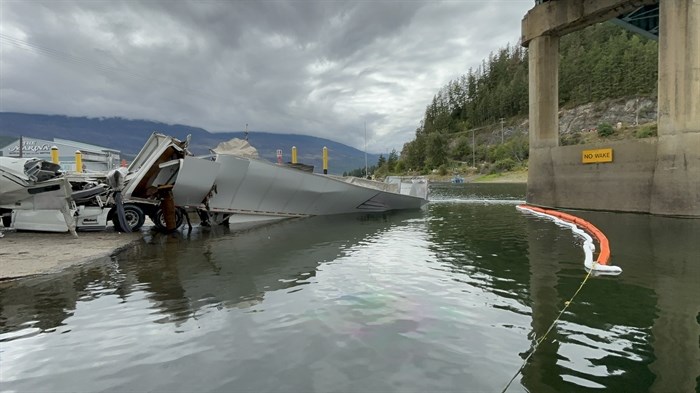 The body of the semi driver, whose rig plunged from a bridge into the channel between Mara and Shuswap Lakes in Sicamous this past weekend, has been recovered.