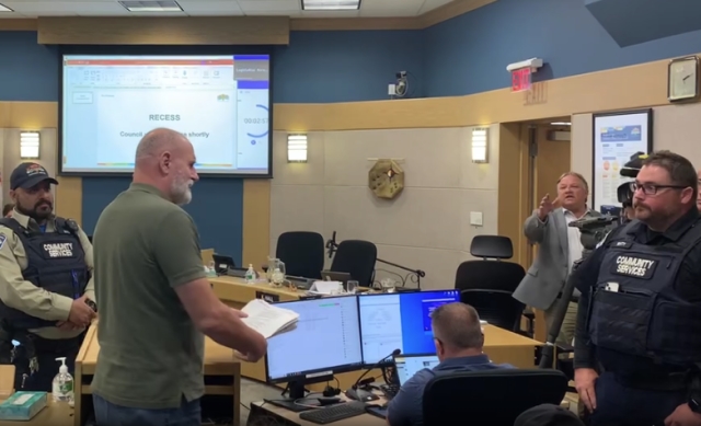 Kamloops City Hall ups security in response to heckling, threats