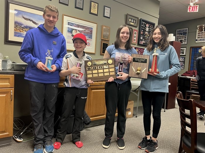 Kelowna Curling Club Junior Curling Award Winners 2022