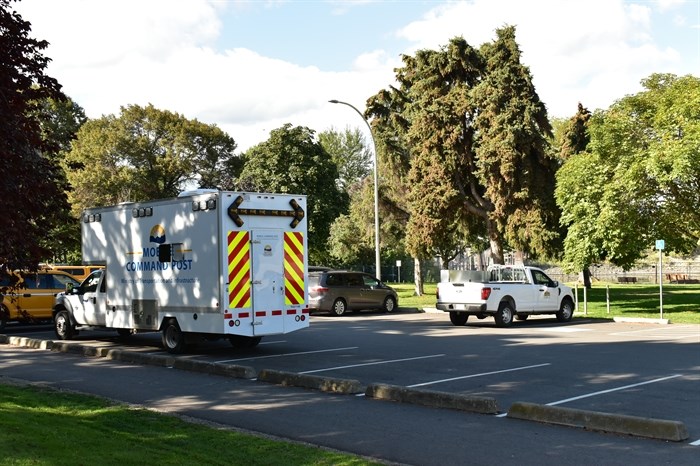 Crews from multiple provincial ministries, along with City and Tk'emlups staff, are working to address the fallen bridge.