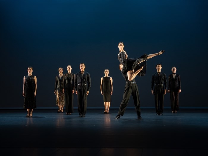 Artists of Ballet Kelowna in Bolero by Guillaume Côté 2. 