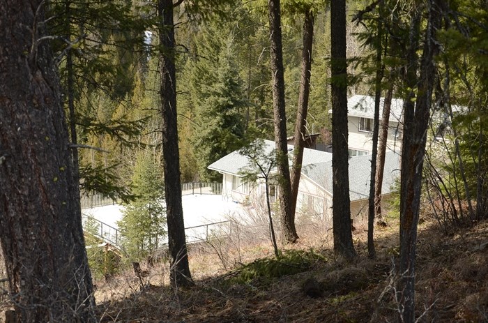 The house in Lumby where Ethan lived with McCrea and Chcuik.