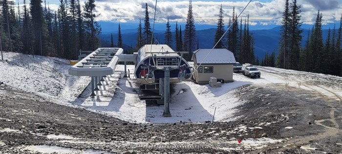 The new West Bowl Express will carry its first riders ever at Sun Peaks on Nov. 23, 2024.