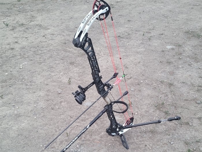 This compound archery bow was stolen from a property in Heffley Creek, a neighbourhood within the City of Kamloops. 