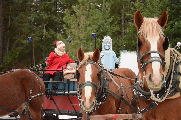 Getting the wagons in the right place is key so the audience can see the show.