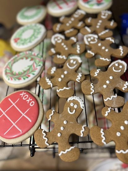 These little gingerbread men were baked by a Penticton resident. 