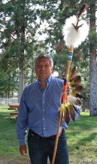 Okanagan Indian Band chief Byron Louis