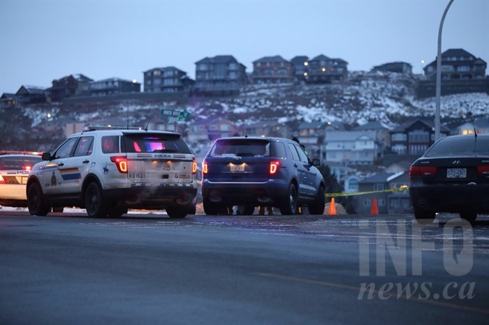 Police blocked North River Drive as they investigated the shooting of one of their own officers during a routine traffic stop on Dec. 3, 2014.
