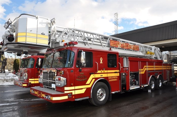 The Kelowna Fire Department has had their new $1.2-million ladder truck in service for 10 days.