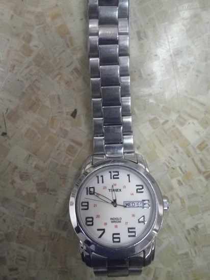 The watch the man was wearing when his body was found.