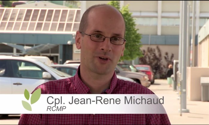 Cpl. Jean-Rene Michaud shares his story in support of the Royal Inland Foundation.