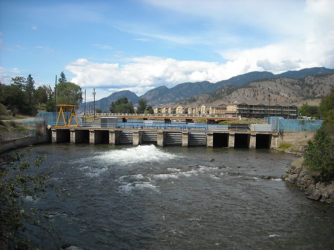The body of Andrew Scott Gangl was discovered April 25, 2014, three kilometres downstream from the Skaha dam, which is pictured in this photo.