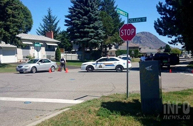 There is a heavy police presence on Lethbridge Avenue this afternoon, July 2, 2015.