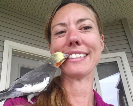 FILE PHOTO: Allison Griffiths helped reunite a lost bird with its family. 