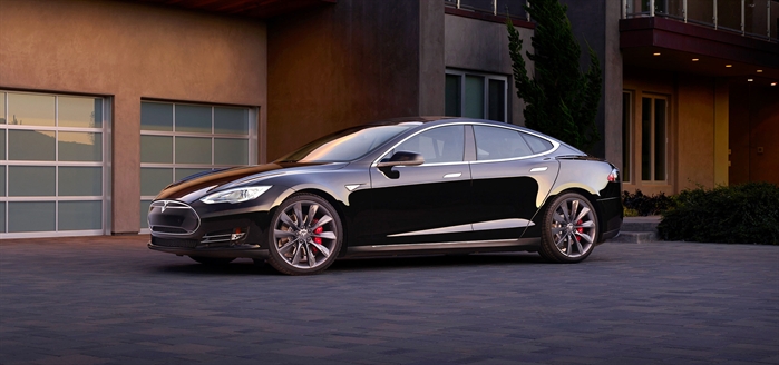 A 2015 Tesla. 
