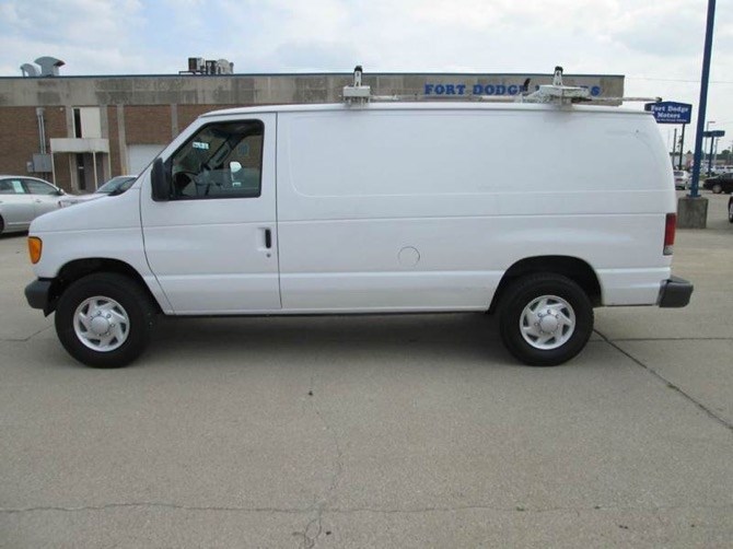 A van similar to the one stolen overnight July 14.