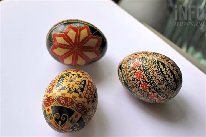Tillie was an exceptional artist - here are her hand-painted eggs.