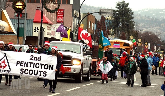 Penticton's Annual Santa Claus Parade is a sure sign Christmas is coming in the Peach City.