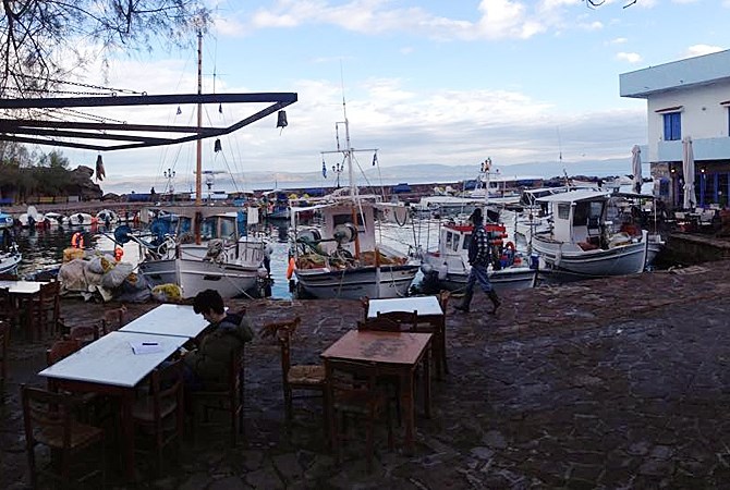 As many as 800 refugees a day come to Lesvos, Greece to escape economic and military strife in the Middle East.