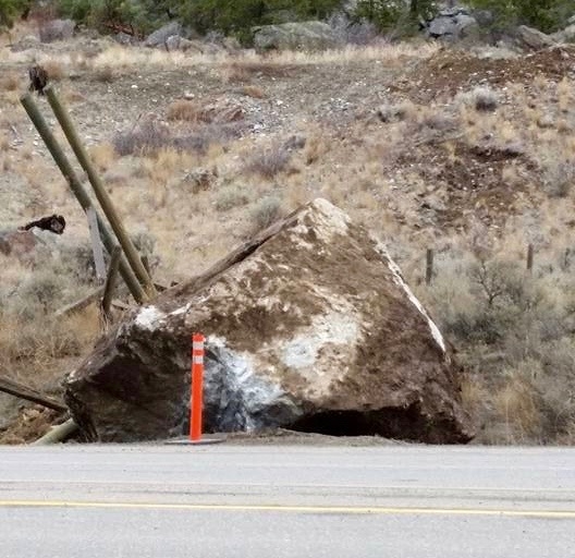 Keremeos Man Catches Rockslide On Video | INFOnews | Thompson-Okanagan ...