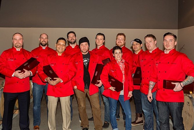Some of the chef's competing in the 2015 Canadian Culinary Championships in Kelowna next month.