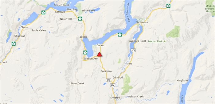 UPDATE Highway 1 open east of Salmon  Arm  InfoNews