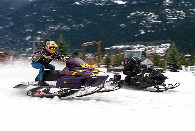 Kelowna Snowmobile Club Poker Run