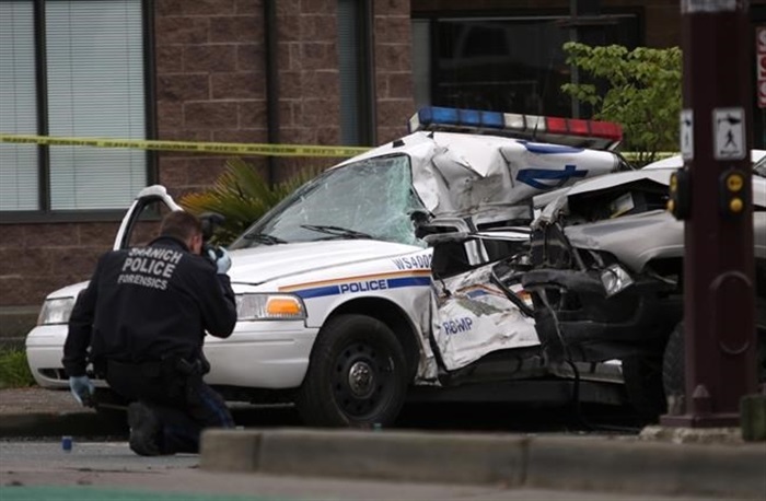 Mountie killed in two-vehicle crash near Victoria identified as police ...