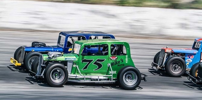 There's lots of four-wheeled action in Penticton this week as the Penticton Speedway launches its 2016 season.