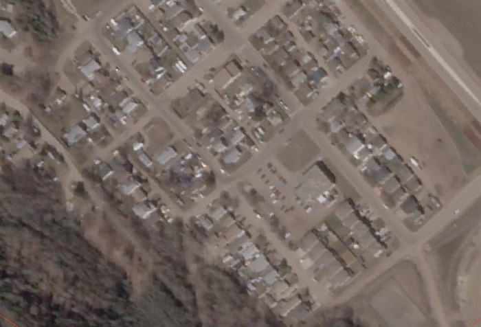 Waterways area of Fort McMurray, May 1, 2016.