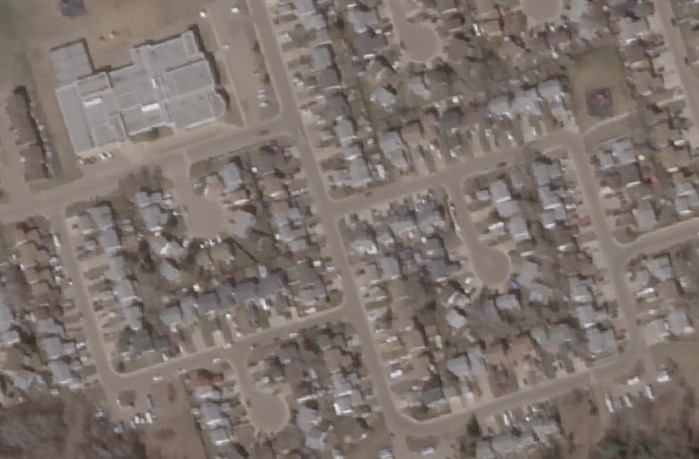 Abasand area of Fort McMurray, May 1, 2016.
