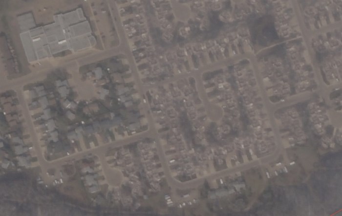 Abasand area of Fort McMurray, May 5, 2016.