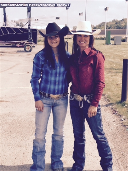 Barrel riding a family affair for Kamloops mom and daughter - InfoNews