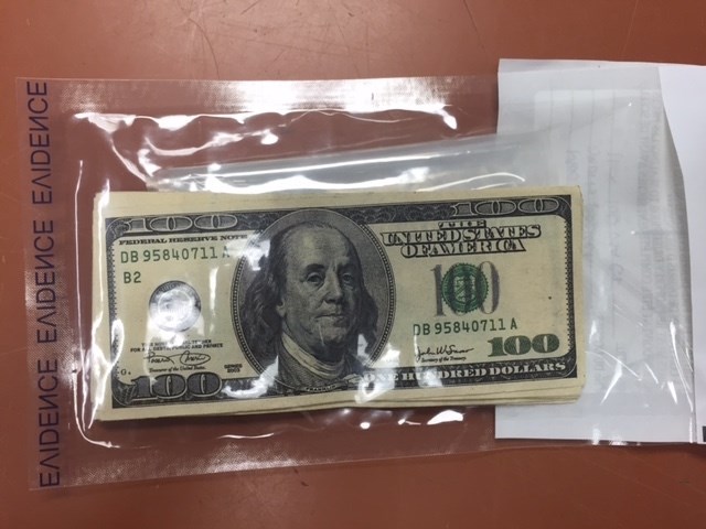 Kamloops RCMP have released this photo of some of the counterfeit money they say was seized this weekend in the city.