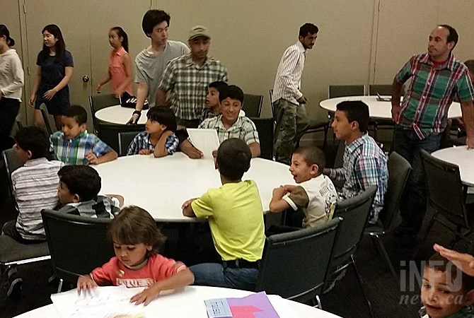 On Thursday, Aug. 25, 2016 a group of adults and, kids and teenagers met at Evangel Church on Gordon Avenue for a graduation ceremony and pot luck. They came from countries like Syria, Thailand, China, Japan and Germany.