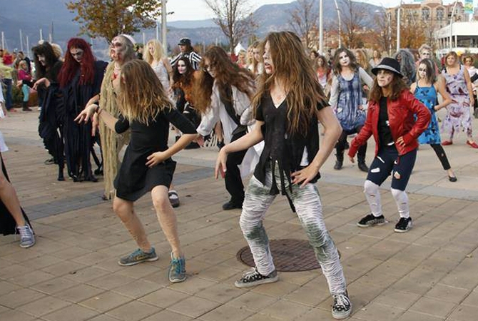 Zombie Dance In Downtown Kelowna This Weekend Infonews Thompson Okanagans News Source 5261