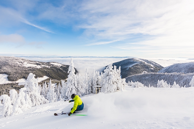 South Okanagan Ski Resorts Enjoying Winter Weather Infonews Thompson Okanagans News Source