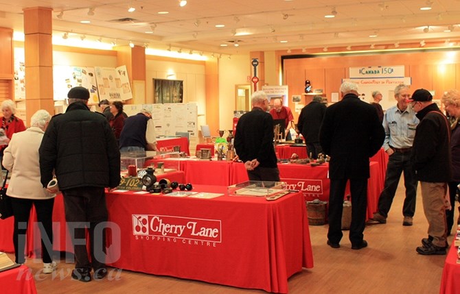 The historical society's Heritage display at Cherry Lane Mall continues to attract more and more visitors each year.